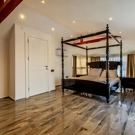 Villa Red Premium Avangarde Sik Mimari Belek